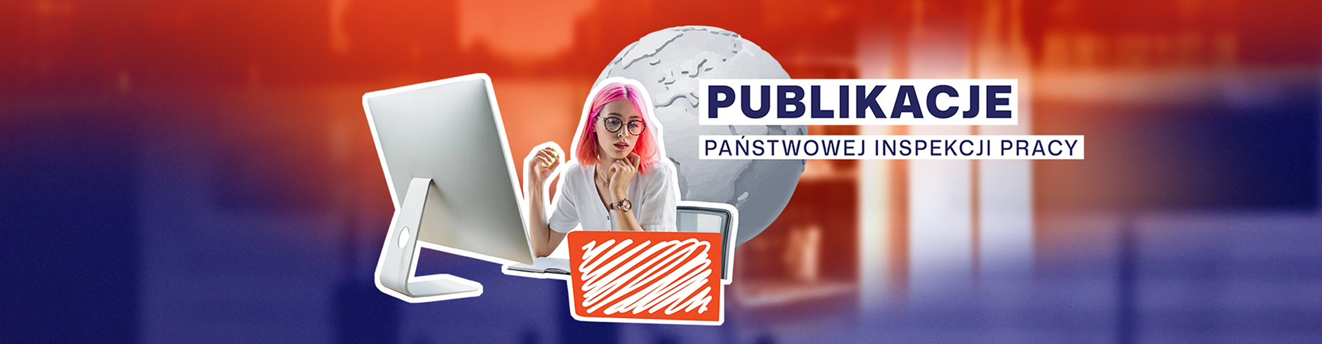 Baner graficzny z napisami